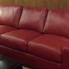 Red Leather Couches (Photo 12 of 15)