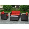 Patio Conversation Sets With Storage (Photo 4 of 15)