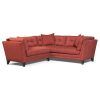 2Pc Maddox Left Arm Facing Sectional Sofas With Chaise Brown (Photo 16 of 25)