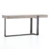Modern Concrete Console Tables (Photo 2 of 15)