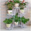White 32-Inch Plant Stands (Photo 5 of 15)