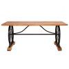 Iron Wood Dining Tables (Photo 9 of 25)