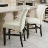 Ivory Leather Dining Chairs (Photo 19 of 25)