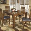 Jaxon 5 Piece Extension Counter Sets With Fabric Stools (Photo 21 of 25)
