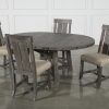 Jaxon 5 Piece Extension Round Dining Sets With Wood Chairs (Photo 6 of 25)