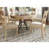 Jaxon 5 Piece Round Dining Sets With Upholstered Chairs (Photo 22 of 25)