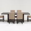 Jaxon 7 Piece Rectangle Dining Sets With Upholstered Chairs (Photo 3 of 25)