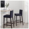 Jaxon Grey 5 Piece Extension Counter Sets With Fabric Stools (Photo 11 of 25)