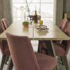 Jaxon Grey 5 Piece Round Extension Dining Sets With Upholstered Chairs (Photo 15 of 25)