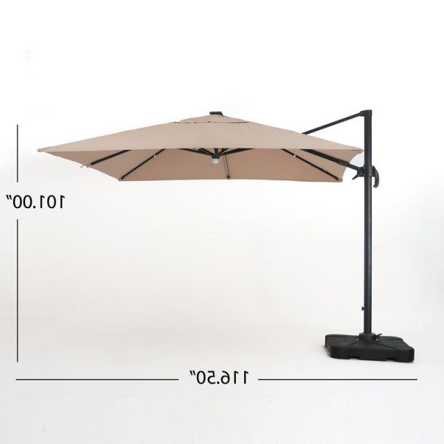 Top 25 of Jendayi Square Cantilever Umbrellas