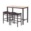 Tenney 3 Piece Counter Height Dining Sets (Photo 15 of 25)