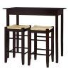 Tenney 3 Piece Counter Height Dining Sets (Photo 3 of 25)