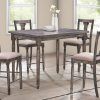 Goodman 5 Piece Solid Wood Dining Sets (Set Of 5) (Photo 13 of 25)