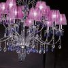 Crystal Chrome Chandelier (Photo 12 of 15)
