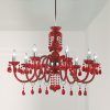 Red Chandeliers (Photo 7 of 15)