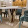 Mirror Glass Dining Tables (Photo 18 of 25)