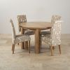 Oak Extending Dining Tables And 4 Chairs (Photo 15 of 25)