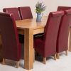 Oak Leather Dining Chairs (Photo 24 of 25)