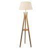Wood Tripod Standing Lamps (Photo 4 of 15)