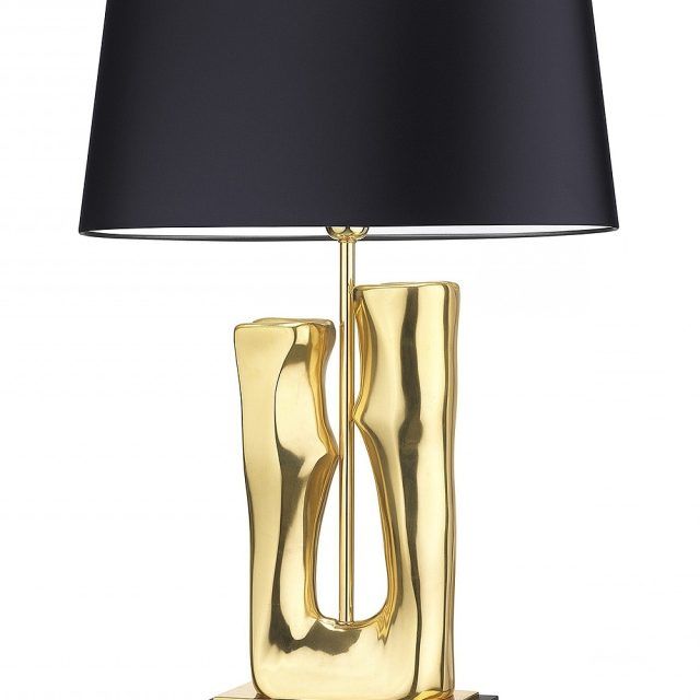 15 The Best Gold Living Room Table Lamps