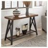 Wood Veneer Console Tables (Photo 1 of 15)