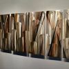 Large Abstract Metal Wall Art (Photo 3 of 15)