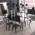 2024 Latest Dining Tables Black Glass