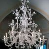 Large Glass Chandelier (Photo 2 of 15)