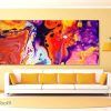 Large Framed Abstract Wall Art (Photo 6 of 15)