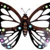 Large Metal Butterfly Wall Art (Photo 7 of 15)