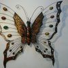 Large Metal Butterfly Wall Art (Photo 2 of 15)