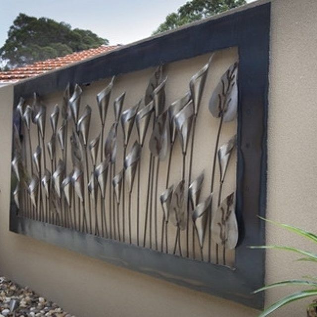 15 The Best Large Metal Wall Art for Outdoor