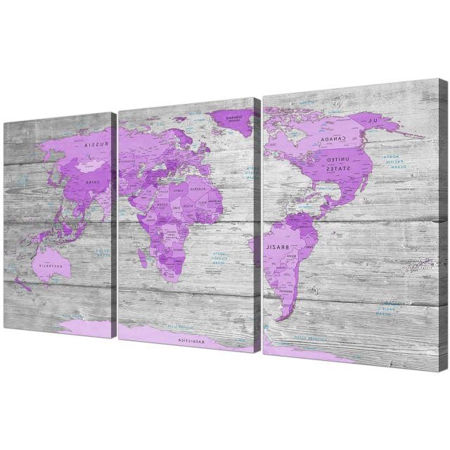 15 Best Collection of Purple Wall Art