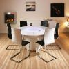 White Gloss Dining Tables And 6 Chairs (Photo 18 of 25)