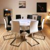 White Gloss Dining Room Furniture (Photo 22 of 25)