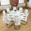 Large White Round Dining Tables (Photo 2 of 25)