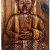 Buddha Wooden Wall Art (Photo 4 of 15)