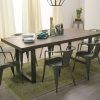 Brushed Metal Dining Tables (Photo 5 of 25)