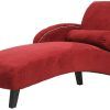 Red Chaise Lounges (Photo 4 of 15)