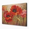 Red Poppy Canvas Wall Art (Photo 3 of 15)