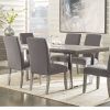 Jaxon Grey 5 Piece Extension Counter Sets With Wood Stools (Photo 18 of 25)
