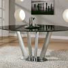 Brushed Metal Dining Tables (Photo 2 of 25)
