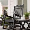 Black Patio Rocking Chairs (Photo 7 of 15)