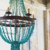Large Turquoise Chandeliers (Photo 1 of 15)
