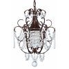 Small Rustic Crystal Chandeliers (Photo 10 of 15)