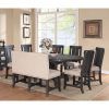 Chandler 7 Piece Extension Dining Sets With Wood Side Chairs (Photo 15 of 25)