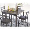 Charcoal Transitional 6-Seating Rectangular Dining Tables (Photo 3 of 25)