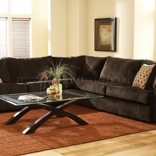 The 15 Best Collection of Chocolate Brown Sectional Sofas
