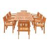 Craftsman 7 Piece Rectangle Extension Dining Sets With Uph Side Chairs (Photo 17 of 25)
