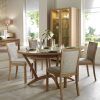 Dining Tables And Fabric Chairs (Photo 24 of 25)